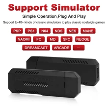 X2 PLUS Home Video Game Console Portable Retro 3D Games Stick Box GD10 TV 4K Lite USB Games - Negro - Ver 3