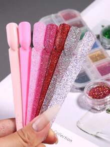 2/50/52/102片装假指甲/美甲展示亚克力练习调色盘卡片及1-100连续数字贴纸套装，美甲展示套装，包含彩色调色盘棒和数字标签 - 无异味，激光切割圆形防水编码相册标签，用于展示美甲设计工具、美甲贴纸、指甲油调色盘，适合美甲DIY、家庭美甲沙龙使用。