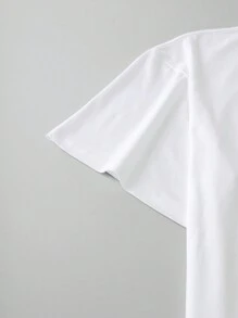 Sport Corelite Boyfriend Style Men's WRC FIA World Rally Championship Print Crew Neck Short Sleeve Sports T-Shirt, Racing,Rally,Sports Shirt,White T-Shirt,Men's Fashion,Cycling, Fitness, Gym Clothes Boyfriend Style - White - View 5