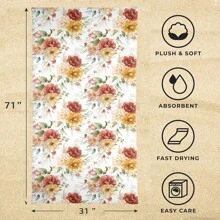 Beach Towel Microfiber Beach Towels Sand Free Quick Dry Lightweight Travel Towels Oversized Large Quick Beach Towels For Women Men Pool Swim Beach Towels 31*71 Inch