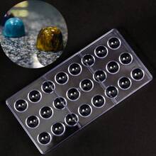 1pc Multi-Style Available Transparent Chocolate Molds DIY Jelly Candy Moulds Cake Decoration Tools Household Kitchen Baking Accessories