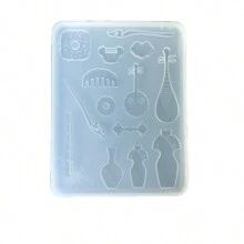 Cheongsam Accessories Resin Casting Mold, Silicone Mold, Resin Liquid Molds, Resin Keychain Silicone Mold, Resin Mold Components - Silicone - View 4