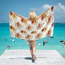 Beach Towel Microfiber Beach Towels Sand Free Quick Dry Lightweight Travel Towels Oversized Large Quick Beach Towels For Women Men Pool Swim Beach Towels 31*71 Inch