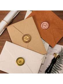 1 Stück personalisierter Wachssiegel-Stempel - Siegelwachsstempel mit Griff, personalisierter Wachssiegel-Stempel für Basteln, Umschläge, Geschenkverpackung, Abschlussgeschenke und Hochzeitseinladungen, ornamental, multifunktional, wiederverwendbar, bunt, vintage, süß, cartoon, modern, Kawaii, personalisiert, einzigartig, maßgeschneidert, personalisierte Aufkleber, ideale Geschenke für ihn, ideale Geschenke für sie, Freund, Freundin, Familie, Freunde, Kinder, Mitarbeiter, Studenten, Kunden, für Geschäft/Arbeit/Büro, für die Schule