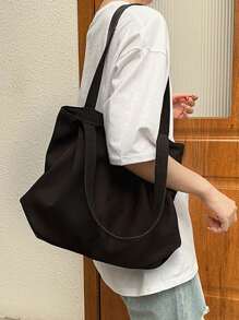 One Piece, Large Capacity, Fashionable, Commuter Bag Women, Handbag, Tote Bag - Multicolor - View 8