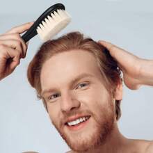 1 件理发颈刷，男士胡须刷和除尘刷，男士美容清洁刷，专业理发配件 - 查看 2