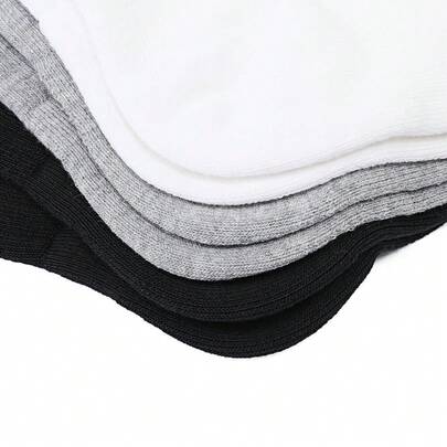 Adidas 3 đôi tất cổ cao có đệm cho nam và nữ, vừa vặn trên mắt cá chân với khả năng nén vòm chân, tất hỗn hợp unisex JC9270