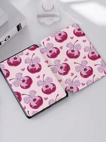 Ayotu 1 pieza Funda con lazo y cereza compatible con Kindle, compatible con Kindle Paperwhite generación 11 2021/Kindle (generación 11-lanzamiento 2024), compatible con la nueva funda Kindle Paperwhite 2024 de 7" (generación 12) con activación/suspensión automática - Multicolor - Ver 21