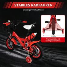 Quiltern 12-Inch Red Bicycle And Road Bike - Red - View 5