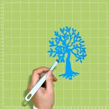 Juego de herramientas de estampado Brayer Roller & Mat Tweezers Remover para /Silhouette/Brother Crafting Printmaking - verde menta - Ver 5