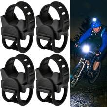 Bicycle Flashlight Mount Multifunctional Adjustable Bicycle Light Clip Cycling Equipment Accessories Bike Light Holder