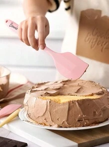 1 件可定制硅胶刮刀，烘焙刮刀工具，耐高温不粘洗碗机安全，多色，厨房烘焙工具，烹饪用具