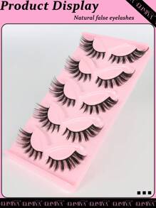 5 对狐狸眼、眼尾加长、漫画眼、自然假睫毛 20 毫米 - 眼尾拉長款 - 查看 4