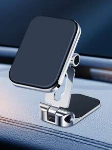 1 Super Magnetic Car Mobile Phone Holder, Foldable, Rotating, Multi-Functional Mobile Phone Holder, Car Navigation Holder Compatible With IPhone, Android Phone, Gift For Birthday, Family, Friends Car Accessories, Car Phone Holder