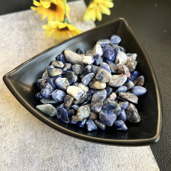 50g/200g natürliche blau geäderte Steinchen für Aquarien, mini verpackte dekorative Kristallsteine, Alxa Achat Kristallsteine um Ihrem Aquarium einen natürlichen Geschmack zu verleihen, kleine Aquarium Landschaftssteine