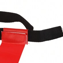 1pc Athletic Flag Football Elastic Waist Belt, Adjustable Bright Color Waist Band, Sports Training Equipment, American Football Flag Grommet