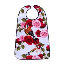 1pc/2pcs, Adult Bibs For Women, Reusable Apron, Wipeable With Optional Crumb Collector, Waterproof Washable Restaurant Clothing Protector, Gift For Women/Mom