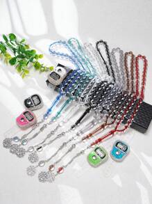 1 set Caja de suspensión Conjunto de combinación de contador, regalo de comercio exterior con cuentas de perlas de imitación multicolor, con contador electrónico multifuncional con cronómetro - Multicolor - Ver 1