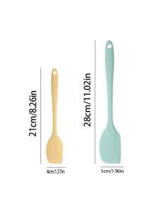1 件可定制硅胶刮刀，烘焙刮刀工具，耐高温不粘洗碗机安全，多色，厨房烘焙工具，烹饪用具
