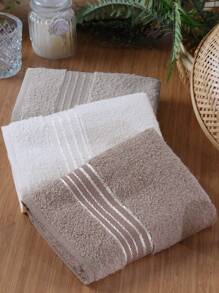 Set di 3 asciugamani da mano e viso da 50x90 cm Znp casa Lines