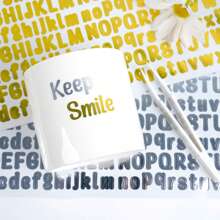 2pcs/5pcs Letter Graphic Assorted Sticker,Gold And Silver, Simple Multi-Purpose Decorative Sticker For Decoration, Hand Account Back To School,Water Cup, Coffee Cup, Name Combination, Ledger, Journal And Memo Decoration,Back-To-School - Multicolor - View 3