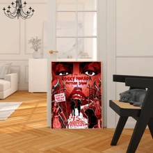 1 件无框《洛基恐怖秀》电影优质印刷品和海报高清品质海报墙面艺术画书房家居装饰音乐海报帆布画墙面艺术画房间家居装饰帆布画客厅餐厅厨房墙壁画艺术墙 - 彩色 - 查看 36