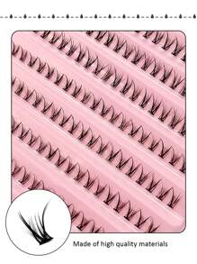 Asiteo 200 件 C 卷下睫毛 DIY 单簇假睫毛延长，适合初学者可重复使用的自然睫毛，柔软分段易粘贴下睫毛睫毛簇、睫毛簇、单根睫毛、睫毛、假睫毛 - C - 查看 2