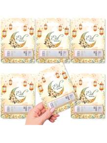 Akwarela zielony księżyc