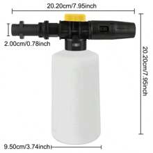 Snow Foam Lance Car Soap Foam Generator High Pressure Washers For Karcher Adjustable Sprayer Nozzle