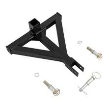 YUNRUX Three-Point Adapter, Category 3-Point, Euro Mount, Tractor Trailer Coupling, Standard - A - View 6