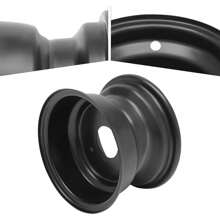 HOHOBLA 7" ATV Wheel Rim 3 Lugs 16x8-7 Tire Rim Parts For 125cc ATV Black Wheel Rim Tire 3 Holes 78mm Hole Distance, Black - 7 Inches - View 6