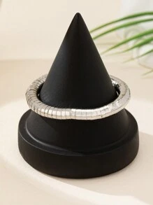 1pc Handmade Beaded Stretch Metal Bracelet Set, Retro Exaggerated High-End Daily/Business/Travel Wear - Beaded Bracelet - View 13