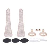 2/4Pcs Crystal Wedding Flower Vase Table Decorative Centerpiece For Wedding, Crystal Flower Stand Home Decoration
