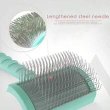 Dog Grooming Comb Shedding Hair Remove Needle Brush
