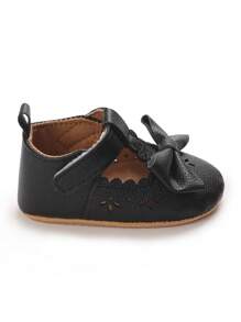 百搭复古香港风格橡胶底防滑时尚女式乐福鞋休闲鞋，适合秋季 - 黑色 - 查看 6