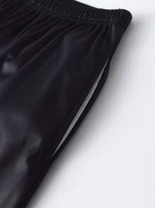 2 件套青少年男孩透气网眼面料运动套装，带数字 88 印花，短袖 T 恤和短裤，篮球或足球服，春夏季