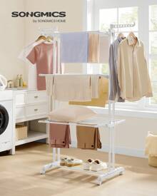 SONGMICS Drying Rack - Beige - View 2