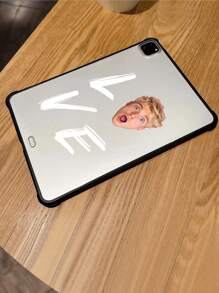 Customized Full Family Portrait Acrylic Tablet Case, Suitable For IPad Pro 13, Air 13 And Other Models, Anti-Fall Protection Shell With Love Design For Friends, Couples, Parents And Children