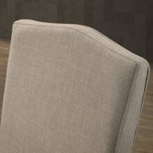 Set Of 2 Upholstered Nailhead Dining Chair