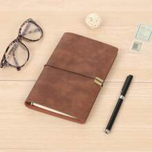 [Personalized Stationery] Custom Engraved A5 Binder Notebook - Refillable Diary With Faux Leather Cover, Personalized Name & Date, Multi-Color Options, Ideal For Gifting To Friends, Teachers, Colleagues For Graduation Or Special Occasions, Notebooks And Journals,School Supplies,Back To School
