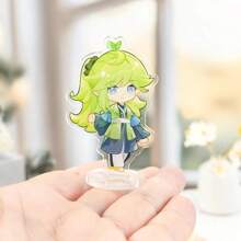 1pc Customized Anime Stand - Transparent Acrylic Desktop Decor, A Unique Gift For Best Friend, Christmas, Valentine's Day Or Birthday - Fashionable And Kawaii Anime Memorabilia,Art Activities For Children - Multicolor - View 2