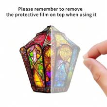 1 stuk klassieke geometrische lantaarn hangende ornament 2D geschilderd acryl huisdecoratie muur deur en raam hangende kunst ideale dagelijkse kantooraccessoires slaapzaaldecoratie gepersonaliseerde geschenken interessante geschenken voor koppels en vrienden creatieve tuindecoraties, woondecoratie, kamerdecoratie, muurdecoratie verjaardag afstuderen schooldecoratie schoolverrassing terug naar school