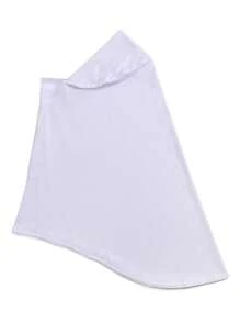 可定制 Hijab 斋月女士头巾，多色纯色边缘卷边女士头巾，帽子