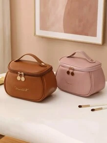 1个化妆包，便携式旅行化妆品收纳包，防水洗漱包，多功能化妆刷收纳盒，护肤品收纳，美容工具盒，旅行必备化妆品旅行洗漱包必备礼品收纳拉链配件美甲包，化妆包，梳妆台，化妆包，收纳，化妆品收纳包，化妆包，洗漱包，桌面收纳包，化妆包，化妆袋，化妆袋，化妆包，化妆袋，梳妆台，化妆袋，小化妆包，化妆包，大容量，大化妆包，圣诞礼物，小袋子，旅行，女士旅行必备礼物，小袋子，手拿包/小手提包，化妆品收纳包，化妆品整理包，小袋子，刷子收纳盒，迷你小袋子，大容量小袋子