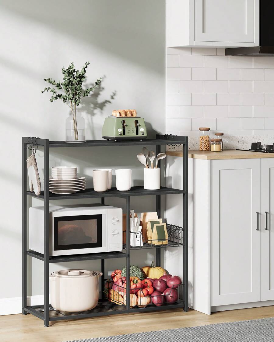 VASAGLE Baker's Racks - Noir - Voir 1