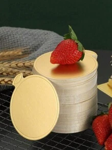10Pcs-Sturdy Round Cake Boards 8,10 And 12 Inch, Gold Cardboard Cake Circles Plate Scalloped Base 3 Size Cake Base,Cardboard Cake Rounds Cake Base, Waterproof And Oil-Proof Cake Boards For Cake DIY, Dessert And Crafts Display