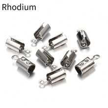 30Pcs Stainless Steel Cord Clasp Hooks For DIY Jewelry Making Necklace Bracelet Accessories - Rope Buckle - View 15