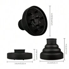 1 Pieza Difusor de Secador de Pelo, Difusor de Pelo Universal Adaptable para Secadores de Pelo con D-1.575-Pulgadas a 1.968-Pulgadas (4.3-4.5CM) para Cabello Rizado o Ondulado, Accesorio Difusor de Secador de Pelo Universal para Cabello Rizado y Cabello Ondulado Natural, Difusor de Silicona Plegable para Secador de Pelo - Viaje y Almacenamiento Fácil, Ideal para Viaje, Salón y Uso Doméstico, Vuelta a la Escuela, Artículos Esenciales de Viaje, Accesorios para el Cabello para Mujeres, Cepillo para Peinado Hacia Atrás, Accesorios de Barbero, Secador de Pelo, Cabello, Barbero, Herramientas para el Cabello, Productos para el Cabello, Accesorios para el Cabello, Cepillo de Borde, Cepillo de Peinado, Accesorios de Barbero, Viaje, Secador de Pelo, Cosas para el Cabello, Laca para el Cabello, Accesorios para el Cabello, Productos para el Cabello Rizado, Equipo de Peluquería, Accesorios, Tijeras de Corte de Cabello, Navidad, Barbería, Accesorios de Barbero, Accesorios para el Cabello, Peluquería - Multicolor - Ver 7
