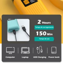 Professional Hair Clipper Shaver Vgr Oiv-357 Bivolt Compact Hair Beard Barber Cordless - Nhiều màu - Xem 3