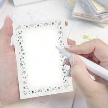 20pcs 23℃ Daily Neutral Memo Note Pages, A5 Notebook Inserts, 74x105mm